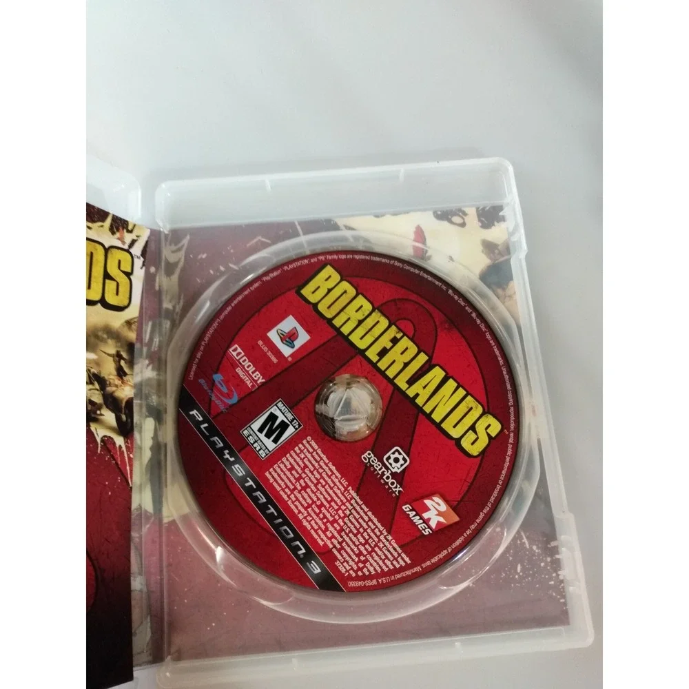 Borderlands PlayStation 3 PS3 CIB Complete with Manual Tested Authentic 2009